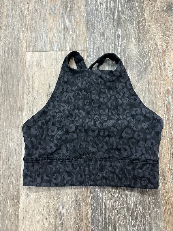 Athletic Bra By Lululemon In Black, Size: 4